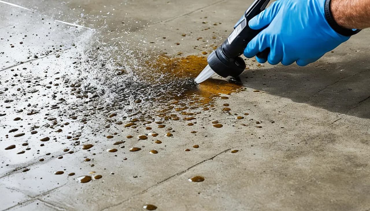 Skuteczne metody czyszczenia betonu - jak pozbyć się trudnych plam